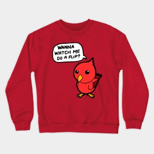 Flip the Bird Crewneck Sweatshirt